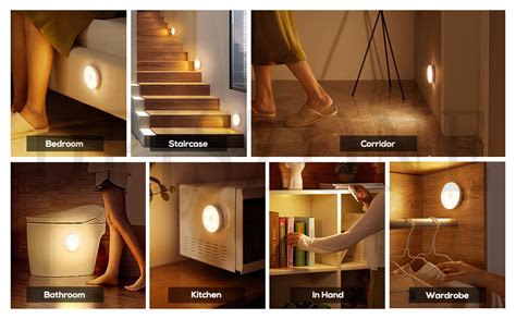 Buy DPISZONE Motion Sensor Light for Home Colour USB Charging Pack of 2 ...