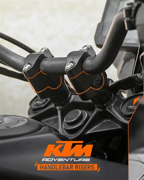 KTM ADV 250 HANDLEBAR RISERS (2020-2024) – ViaTerra Gear