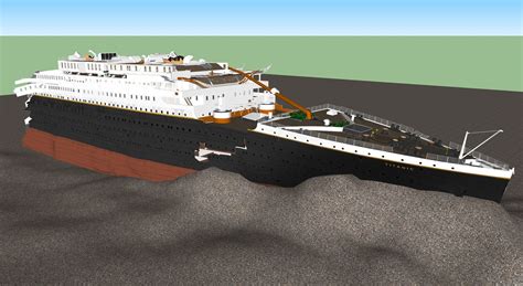 RMS Titanic Wreck 3D model | CGTrader