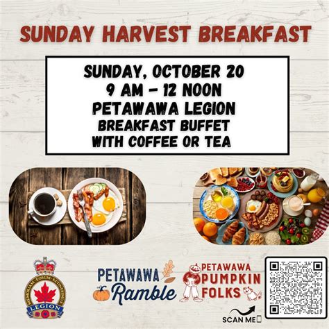 Harvest Breakfast at the Petawawa Legion, Petawawa Legion, 20 October ...