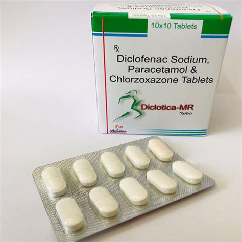 Diclotica MR - Diclofenac sodium Paracetamol & chlorzoxazone - Almatica ...