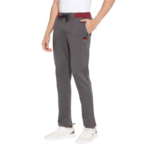 Being Human Men Regular Fit Track-Slate Grey