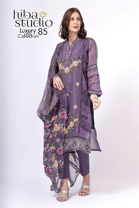 Hiba Studio Luxury Pret Vol-85 Wholesale Luxury Pret Formal Wear ...