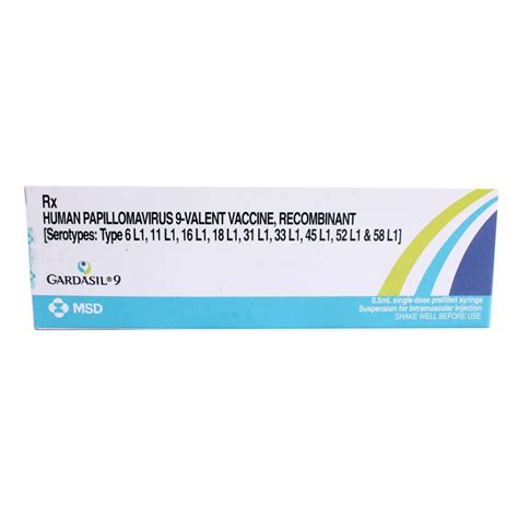 Gardasil 9 Vaccine: Uses, Side Effects, Price, Dosage & More Info ...