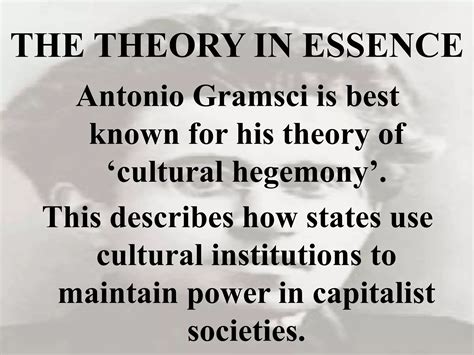 Gramsci's theory of cultural hegemony | PPTX