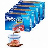 Ziploc Freezer Bags, Quart, 4 Pack, 30 ct (120 total bags) : Amazon.com ...