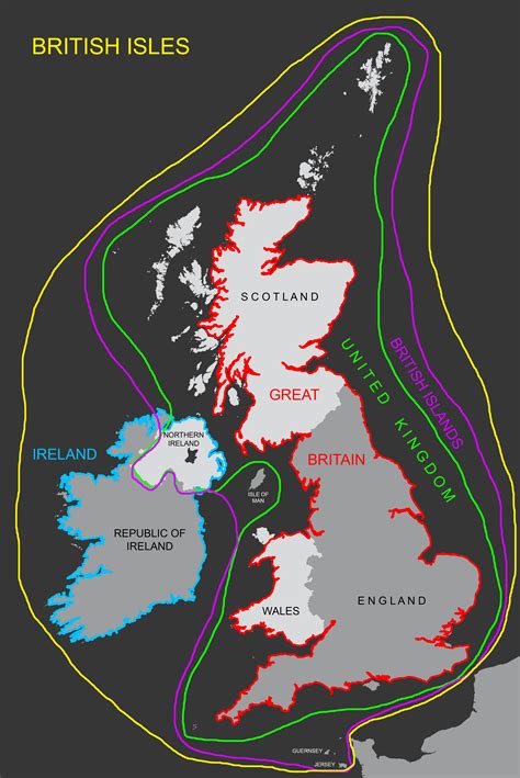 British Isles explained [3477 x 5204] | European map, English history ...