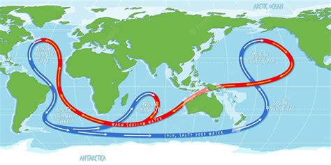Cold Ocean Current World Map 的图像结果