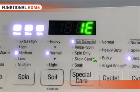 LG Washer CL Code 的图像结果