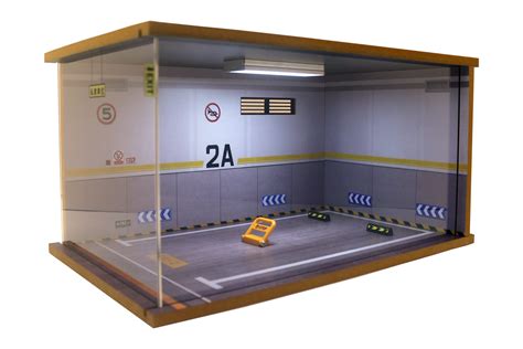 Buy 1/18 Scale Model Car Display Case - 1:18 Car Garage Display Case ...