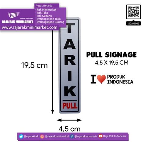 SIGNAGE /TANDA PERINGATAN | Jual Rak Minimarket, Rak Toko, Rak Gondola ...