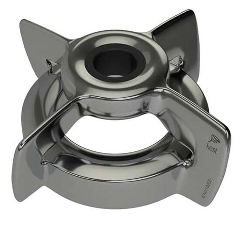 Kest Technology KM-230/600 Electro polished Mixer Head, Stainless steel ...