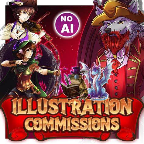 Buy Custom DND Character, DND, Dnd Character Commission,dungeons and ...