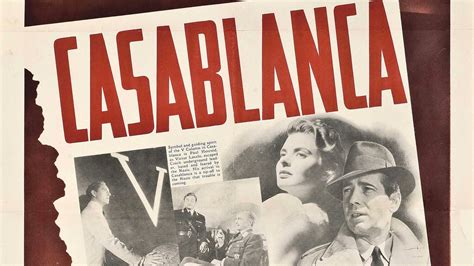 Casablanca Movie Poster