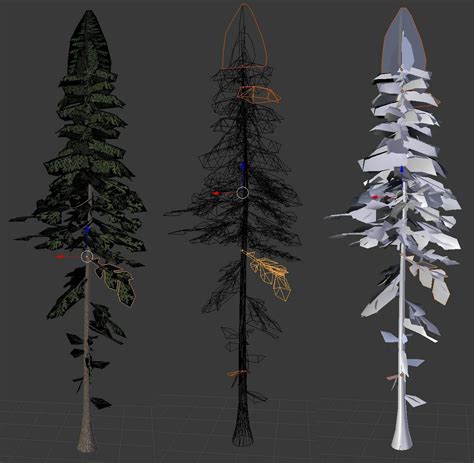 Making Realistic Model Fir Trees 的图像结果