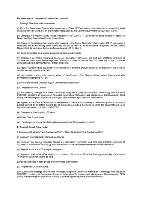 19323 ca atcourse 260510 - Requirements to become a Chartered ...