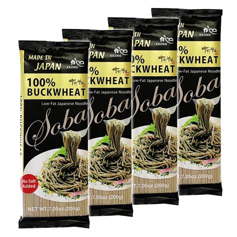 Amazon.com : Yamamoto Kajino JapanVillage Gluten Free Soba Noodles ...