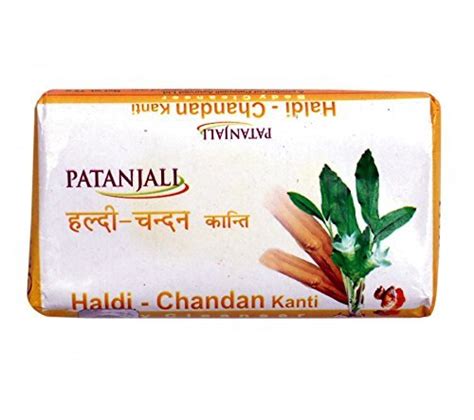 Buy Patanjali Haldi-Chandan Soap 75g (Pack of 20) Online at Low Prices ...