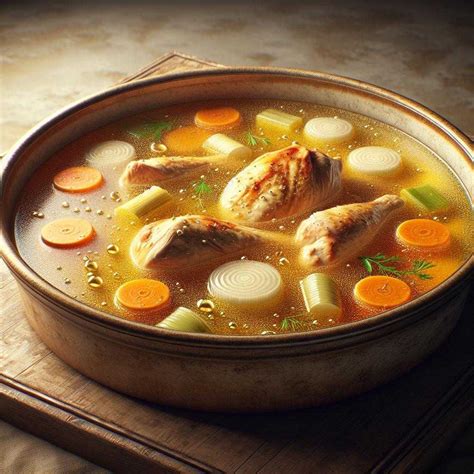 Chicken Broth - Home