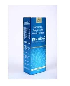 DERMINA AntiAcne Facewash PACK OF 4 (60G) : Amazon.in: Beauty