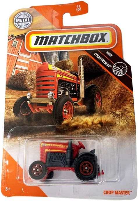 Matchbox 2020 MBX Countryside 91/100 - Crop Master (Red) : Amazon.in ...