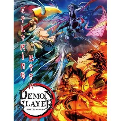 Démon Slayer Coloring Book: Anime And Manga India | Ubuy