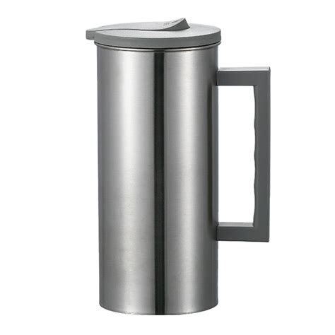 IMossad 1.8 Liter 60 Ounces Stainless Steel Water Pitcher with Lid and ...