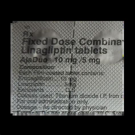 AJADUO 10/5MG TABLET 10'S Price, Uses, Side Effects & Substitutes | Medkart