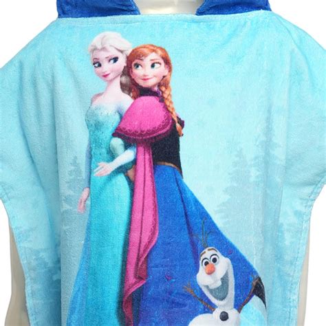 Buy SPACES Disney Frozen Cotton Kids Poncho - S from SPACES at just INR ...