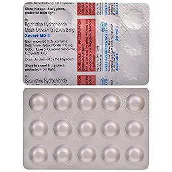 Zevert MD 8 - Strip of 15 Tablets : Amazon.in: Health & Personal Care