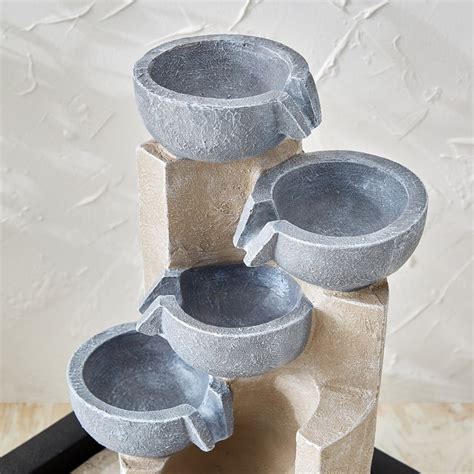 Buy Corsica Alpine Polyresin Diya Water Fountain - 30x22x40cm from ...