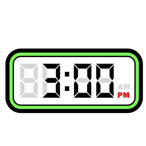 Digital Clock Time at 3.00 PM, Digital Clock 12 Hour Format 32048621 PNG