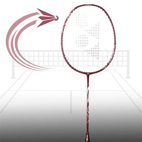 Yonex Astrox Lite 45I Strung Badminton Racquet, 5U4 - Kurenai ...