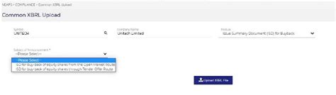 Introduction of ISD– Buy-back on NEAPS platform