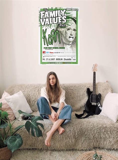 Korn - Family Values, Berlin 2007 - Konzertplakat, 22,90