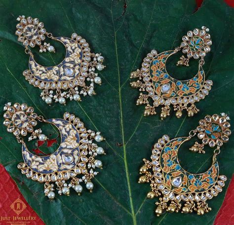 5 Royal Looking Chandbali Designs That Will Transform You Into a Nawabi ...