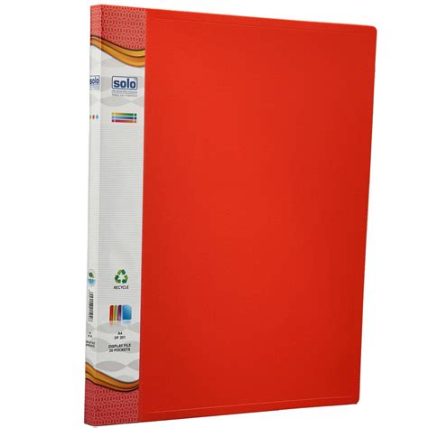 Display File – 20 Pockets – Filex Systems Pvt Ltd