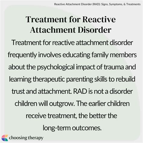 Reactive Attachment Disorder Treatment