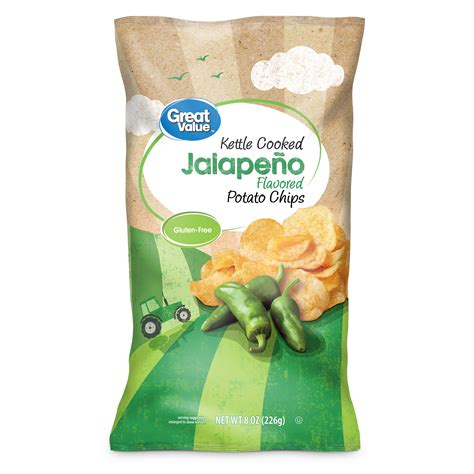 Great Value Kettle Cooked Jalapeno Chips at Kiara Corlis blog