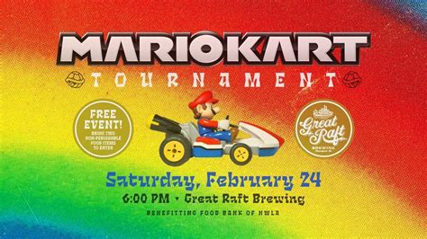 Mario Kart Tournament at Great Raft Brewing, 1251 Dalzell Street ...