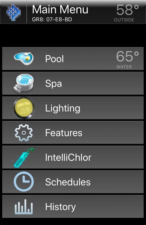 Image result for ScreenLogic Pool Control App