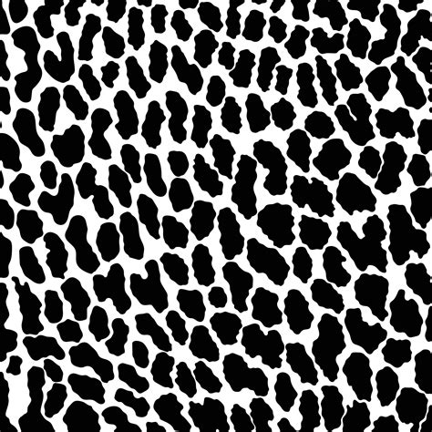 Animal skin print pattern. Cheetah, leopard, jaguar, panther fur. Black ...
