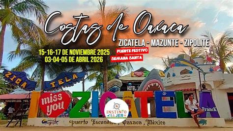Costas de Oaxaca - INFO. Salida CDMX, Zicatela, Puerto Escondido ...