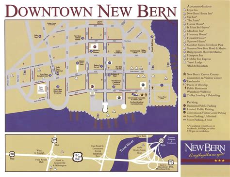 New Bern North Carolina Map