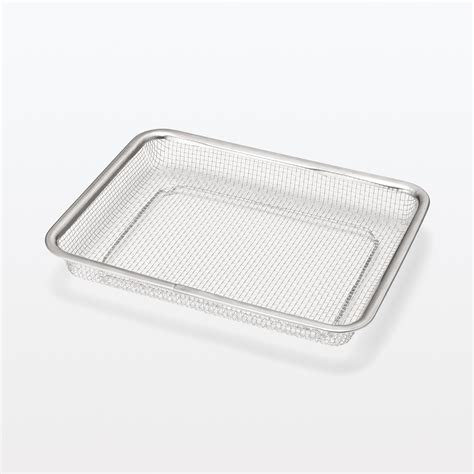 STAINLESS STEEL MESH TRAY L