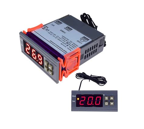 MH1210W 90-250V 10A 110V 220V Digital Temperature Thermostat Regulator ...