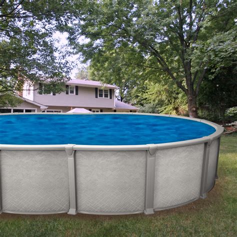 Galaxy 21 x 43 ft Oval Buttress Free Above Ground Pool | Pool Supplies ...