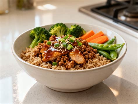 Healthy Ground Turkey Teriyaki Rice Bowl – Easy 30-Minute High Protein ...