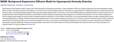 Background Suppression Diffusion Model 的图像结果