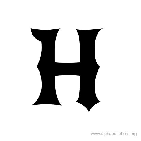 Cool Letter H Designs - ClipArt Best - Cool Letter H